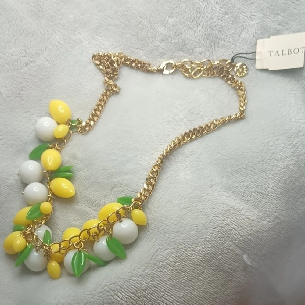 Talbots necklace cheerful